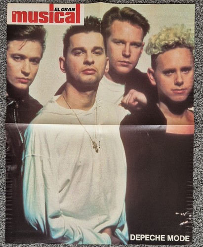 Depeche mode poster spain - depeche, poster,