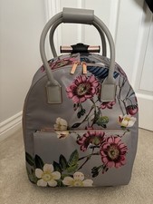 Ted Baker Women's Weekend Travel Bag Telescopic Pulitzer Cabin Case Grey/floral