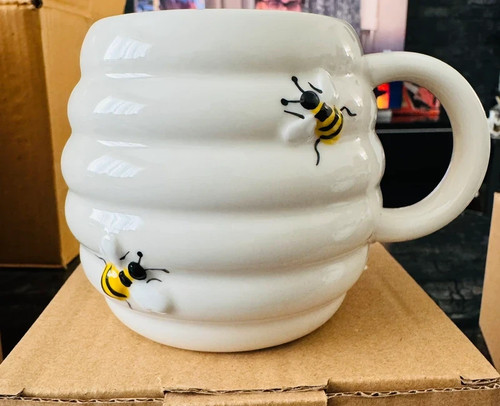 Cute bee ceramic mugs - m&s,
