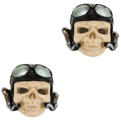 Pieces fish tank skull - fish,