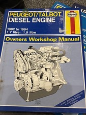 Haynes Peugeot Talbot Diesel