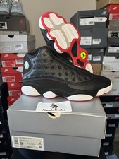 Nike Air Jordan 13 XIII Retro Playoff 2011 Black Red White Size 9 414571-001 New
