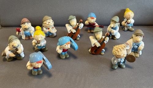 Tetley tea folk figures - tea,