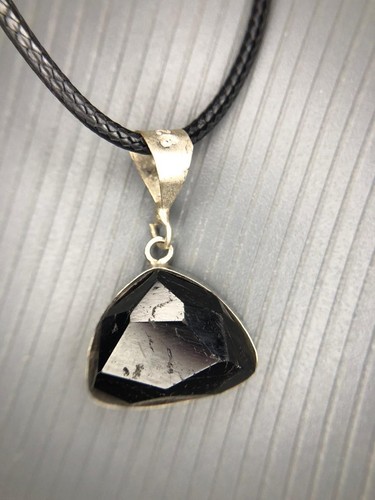 Natural black tourmaline rose - black,