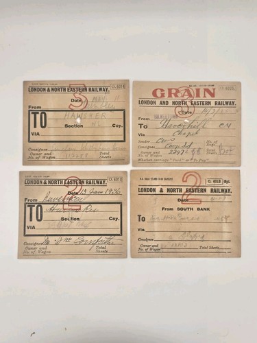 Lner railway wagon consignment - wagon,