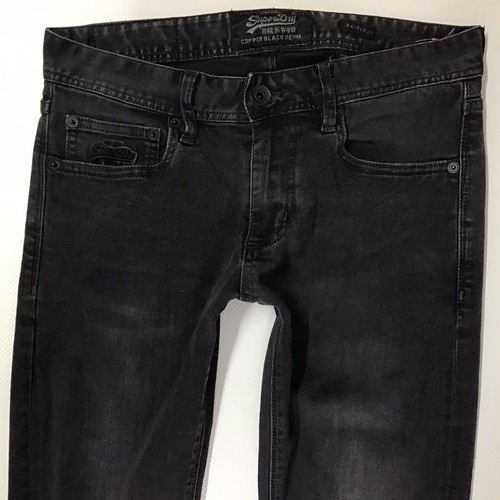 Mens superdry skinny black - mens,