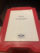Ford Rallye Motorsport Parts Catalogue RS Escort Mk1 Mk2  ‘81 Fiesta Capri I II 