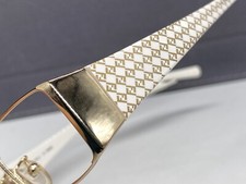 Eyeglasses Frames woman Gold White Square F700 NP:245€