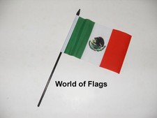 MEXICO SMALL HAND WAVING FLAG