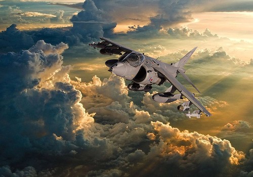 Hawker siddley harrier - siddley,