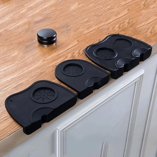 Silicone espresso tamper mat - "silicone,