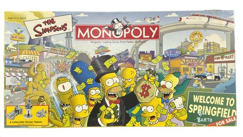 Monopoly the simpsons - monopoly,