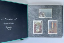 Vintage 1976/77 Photo Album SS Canberra & DFDS Winston Churchill