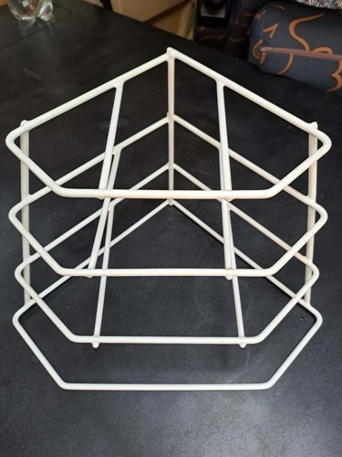 White plastic coated metal - white, plastic-coated