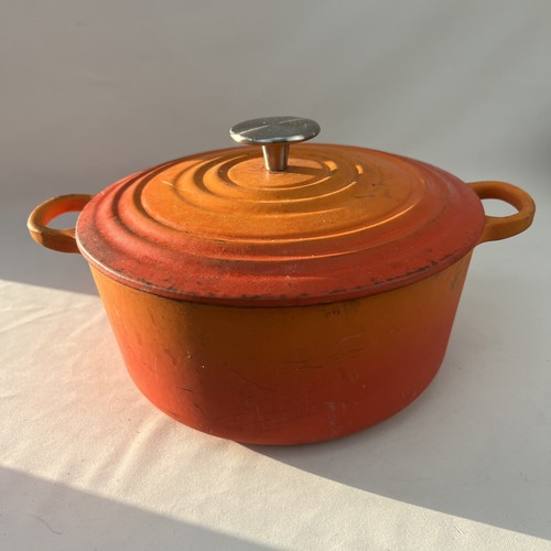 Vintage volcanic orange cast - orange,