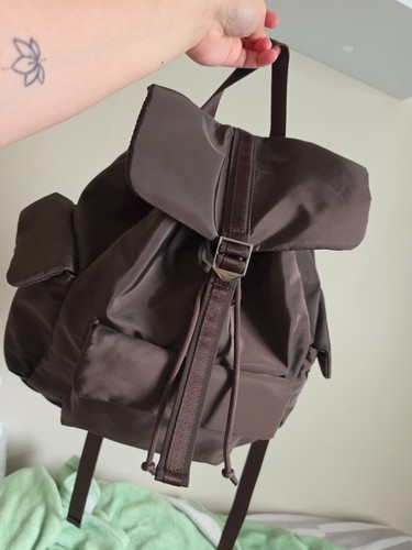 Womens brown backpack - brown,
