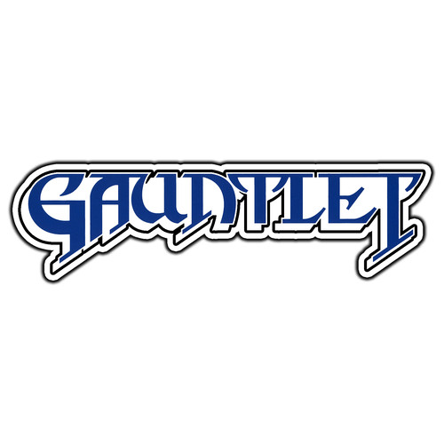 Gauntlet arcade logo game - logo,