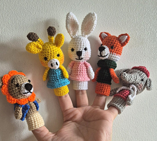 Handmade crocheted animal - handmade,