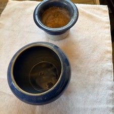 Ceramic Glazed Cobalt Blue