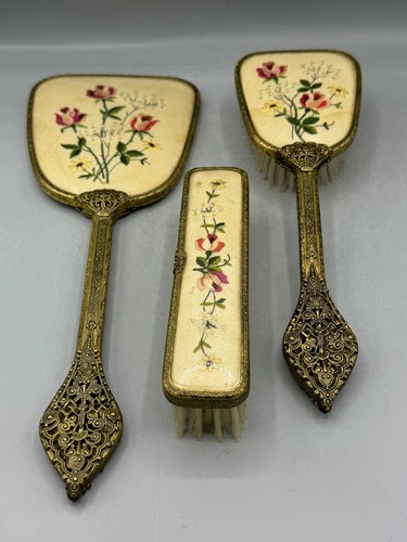 Vintage dressing table set - vintage,