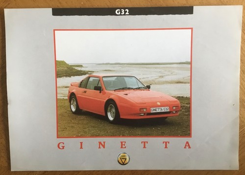Ginetta g32 sales single - uk,