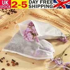 7 Sizes Empty Tea Bags Filter Loose Paper Teabags Herb String Seal Bags100pcs