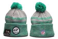 New NFL Sport Knit Bobble Hat Philadelphia Eagles Beanie Hat Fleece Lined Hats