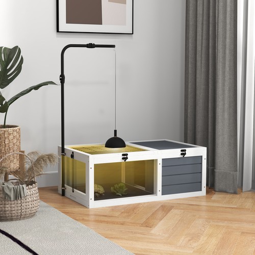 Pawhut tortoise house wooden - tortoise,