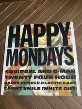 Happy Mondays Squirrel & G-Man Twenty Four Hour Party People Vinyl LP FACT170 EX