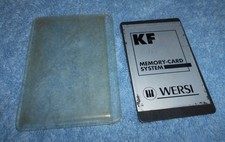 4 WERSI KEYFOX 10 - RHYTHM,  SOUNDS & MEMORY EXPANSION ROM CARDS - SUPER RARE !!