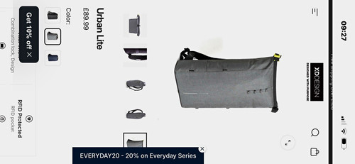 Design urban lite roll top - xd,