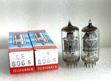 2  NOS tubes Telefunken EF806s