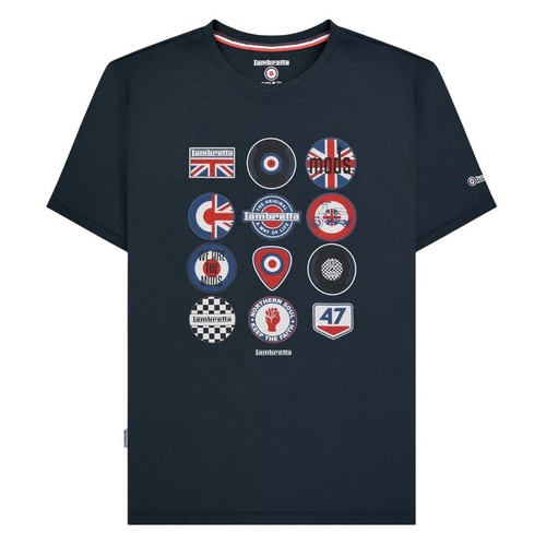Lambretta mens badge - badge, t-shirt