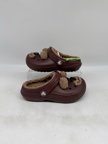Crocs classic lined brown bear - crocs,