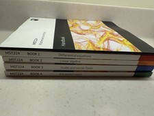Open University OU MST224 Mathematical Methods (Complete Textbook Set, 5 books)