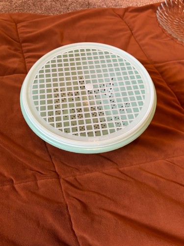 Vintage green tupperware - vintage,