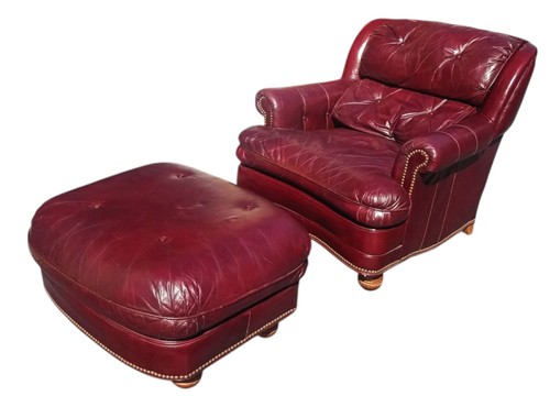Genuine leather chair - , &