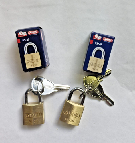 Abus 20 padlock brass - x,