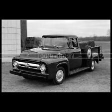 Photo A.004753 FORD F-100 CUSTOM CAB PICKUP 1956