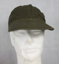 Genuine Surplus Vintage Italian ARMY Olive Peak Cap Forces Military Soft