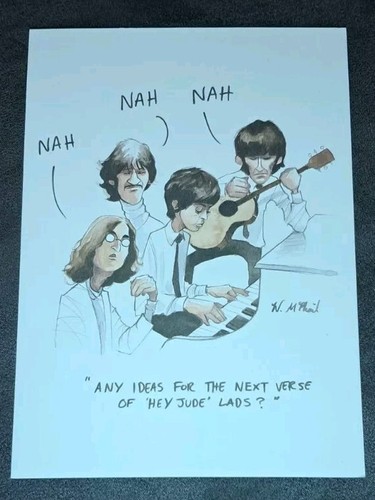 The beatles blank greeting - the,