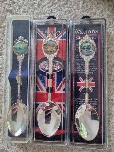Souvenir tea spoons - tea, spoons.