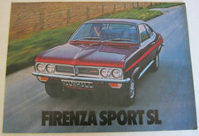 1972 VAUXHALL FIRENZA SPORT SL BROCHURE. 6 PAGE.