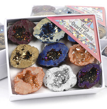 Natural Agate Geode Crystal