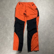 Montane Trousers Mens Medium Orange Hiking Water Resistant Terra Pant Walking