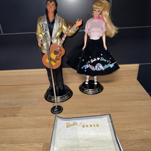 Barbie loves elvis and - elvis,