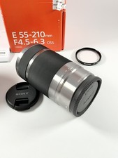 Sony SEL 55 mm - 210 mm F/4.5-6.3 E OSS for Sony - Silver - Great Condition!