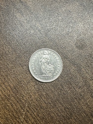 Switzerland 1989 franc - 1/2,