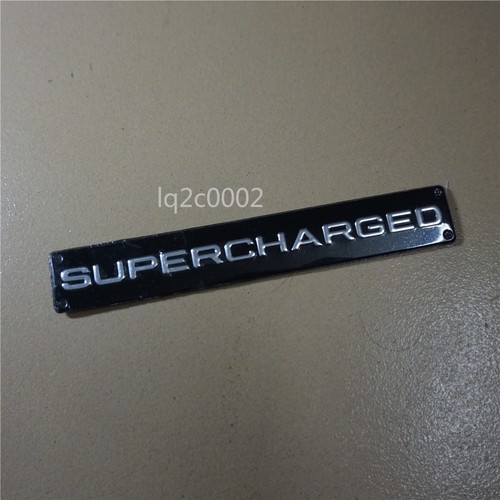 Black supercharged plastic - supercharged,