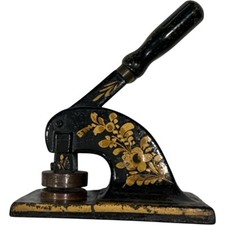 Antique Cast Iron Seal Press